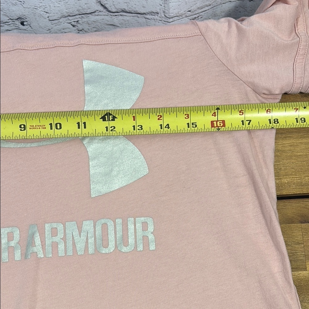 Under Armour Pink Graphic Relaxed Tee - Picture 4 of 6